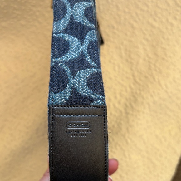 Coach Navy and Dusty Blue Shoulder Bag - Picture 8 of 8